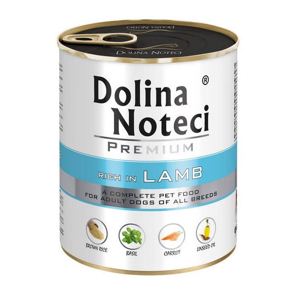 Dolina Noteci Premium Pies Jagnięcina puszka 800g