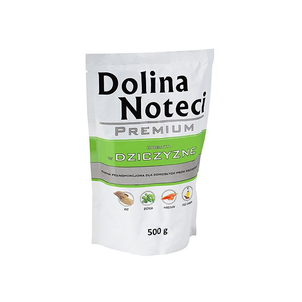 Dolina Noteci Premium Pies Dziczyzna saszetka 500g