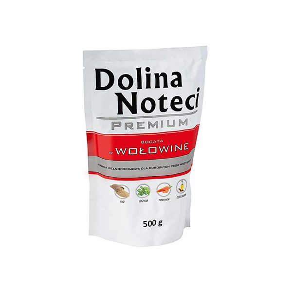 Dolina Noteci Premium Pies Wołowina saszetka 500g