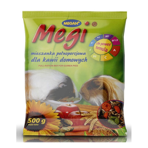Megan Mieszanka Megi dla świnki morskiej 500g [ME144]