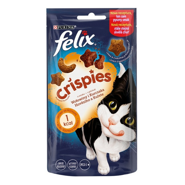 Felix Crispies Wołowina i Kurczak 45g