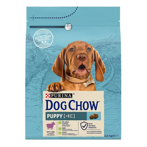 Purina Dog Chow Puppy Jagnięcina 2,5kg