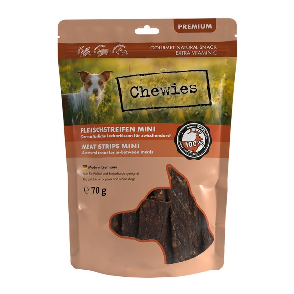 Chewies Meat Strips Mini Dziczyzna 70g