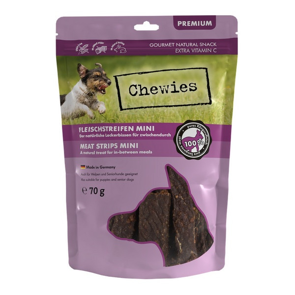 Chewies Meat Strips Mini Kangur 70g