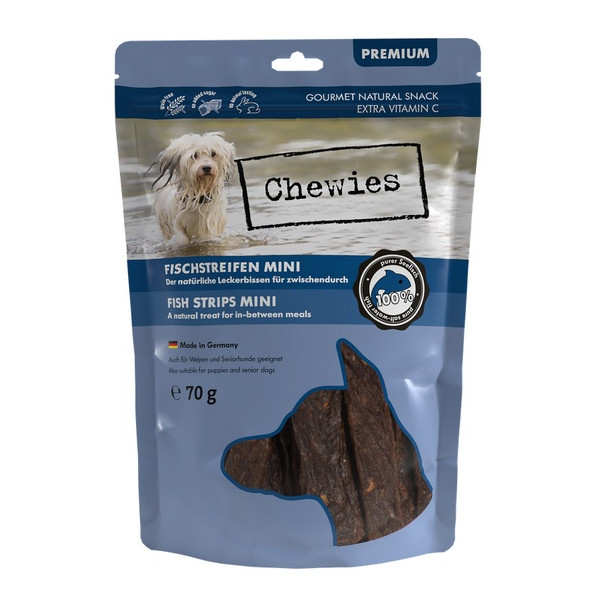 Chewies Fish Strips Mini Ryby morskie 70g