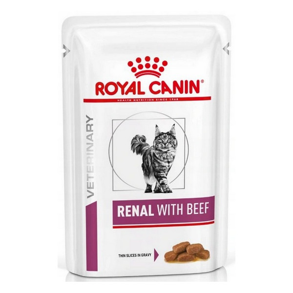 Royal Canin Veterinary Diet Feline Renal Wołowina saszetka 85g