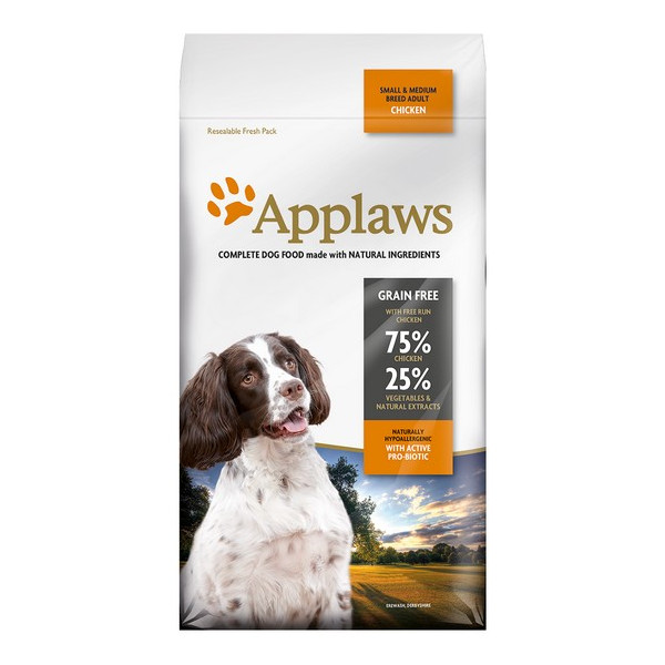 Applaws Adult Dog Small & Medium Breed Kurczak 7,5kg