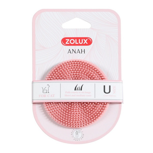 Zolux Anah Szczotka gumowa okrągła dla kota [550012]