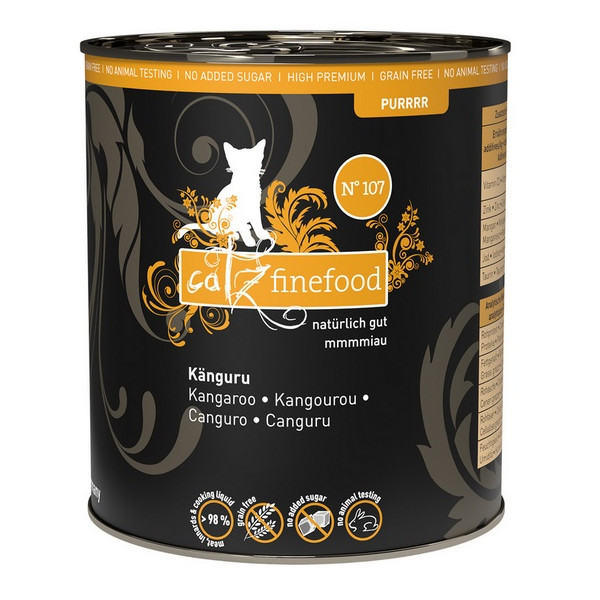 Catz Finefood Purrrr N.107 Kangur puszka 800g