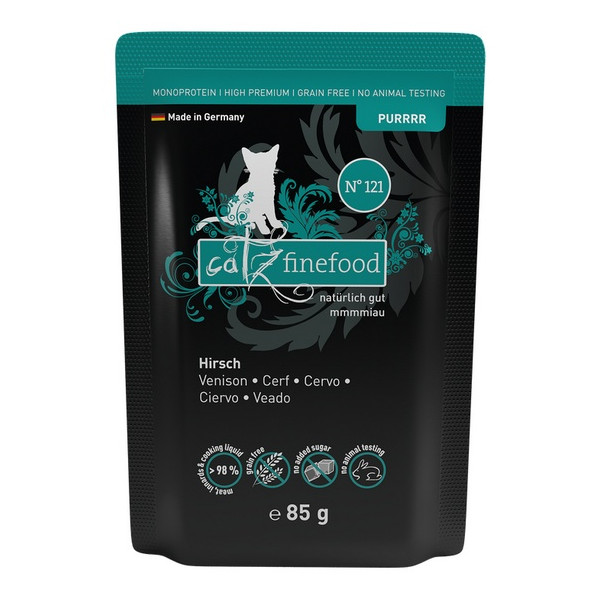 Catz Finefood Purrrr N.121 Jeleń saszetka 85g