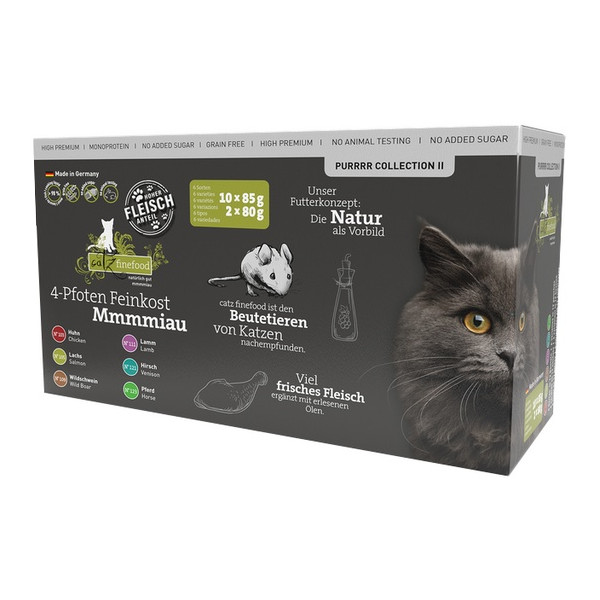 Catz Finefood Purrrr Collection II saszetki multipack 12x80/85g