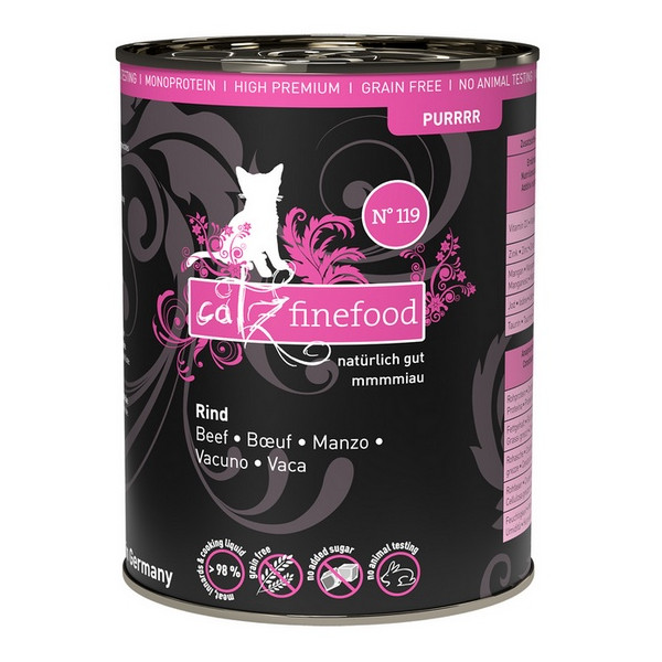 Catz Finefood Purrrr N.119 Wołowina puszka 400g