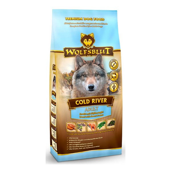 Wolfsblut Dog Cold River - pstrąg i bataty 500g