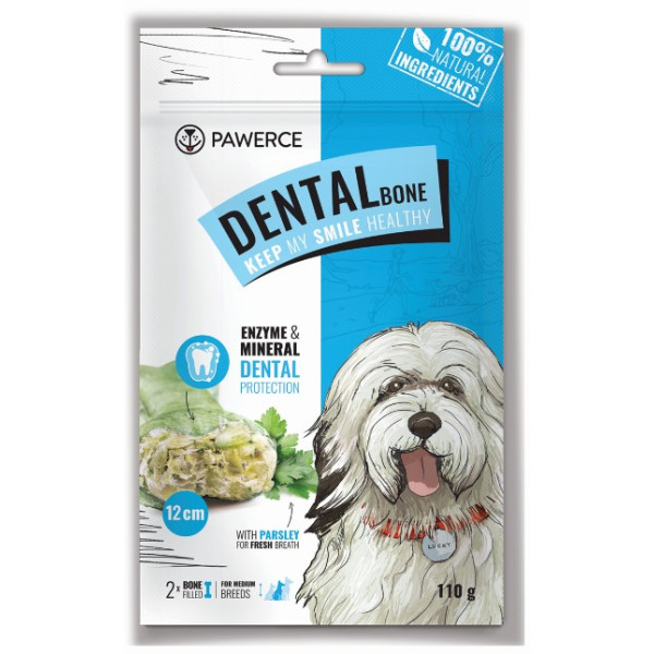 Pawerce Dental Bone Medium Breeds 2szt/op 110g/12cm