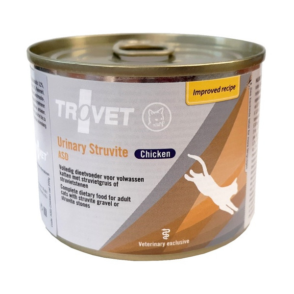 Trovet ASD Urinary Struvite dla kota kurczak puszka 200g