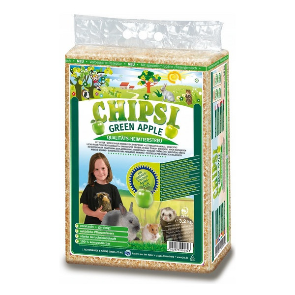 Chipsi Green Apple Ściółka 60L / 3,2kg