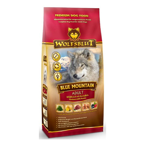 Wolfsblut Dog Blue Mountain - dziczyzna i owoce leśne 2kg