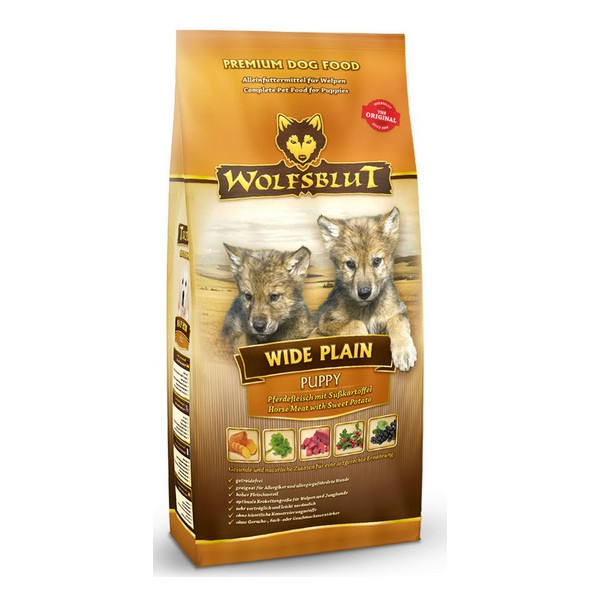 Wolfsblut Dog Wide Plain Puppy - konina i bataty 2kg