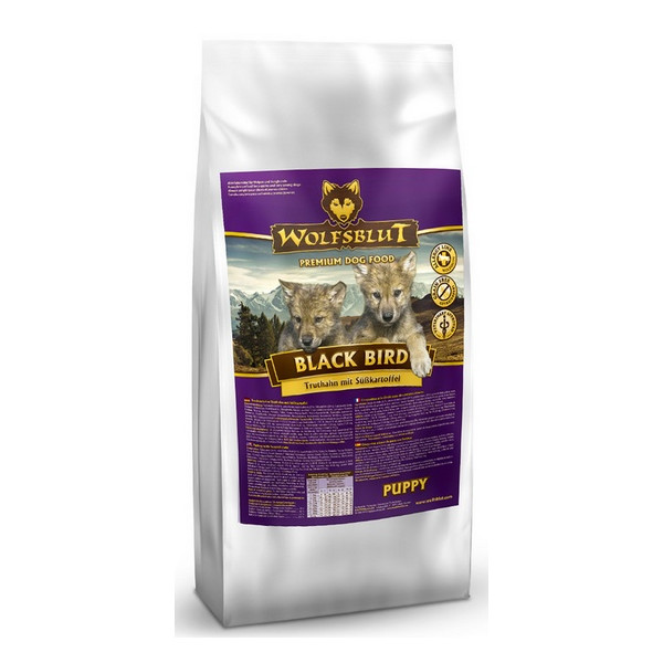 Wolfsblut Dog Black Bird Puppy - indyk i bataty 2kg