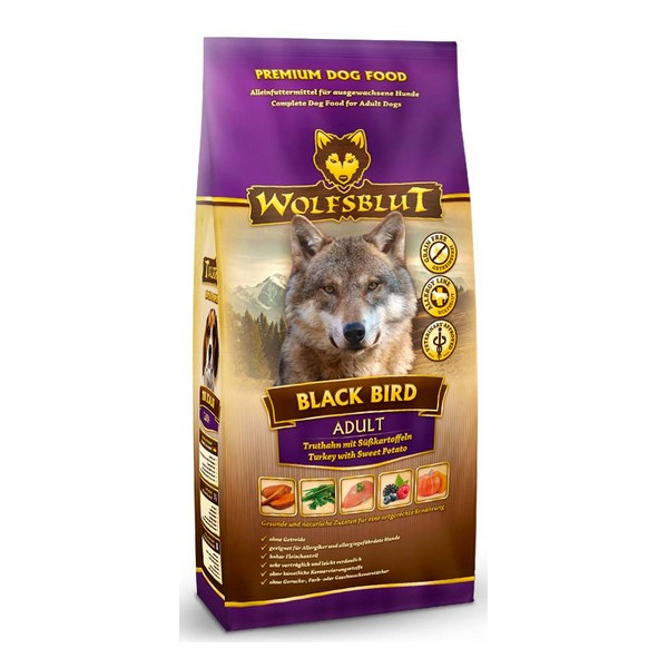 Wolfsblut Dog Black Bird Adult - indyk i bataty 2kg
