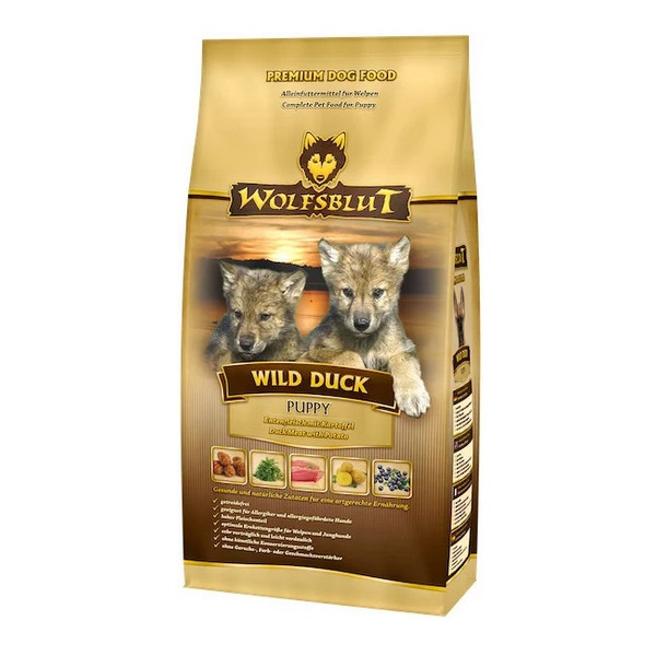 Wolfsblut Dog Wild Duck Puppy - kaczka i bataty 2kg