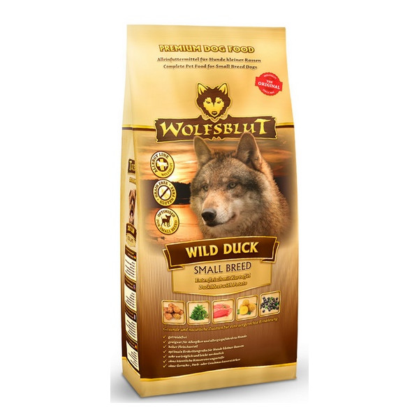 Wolfsblut Dog Wild Duck Small - kaczka i bataty 2kg