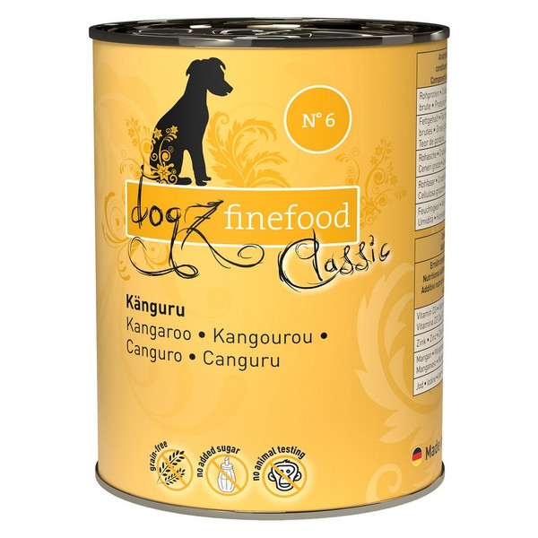 Dogz Finefood Classic N.06 Kangur puszka 400g