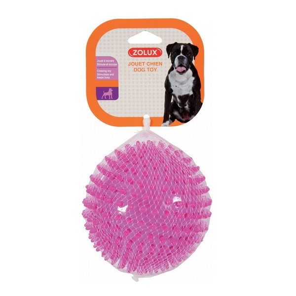 Zolux Zabawka TPR POP Piłka z kolcami 13cm różowa [479071FRA]