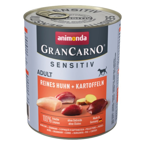 Animonda GranCarno Sensitiv Kurczak + ziemniaki puszka 800g