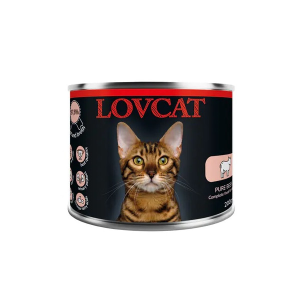 Lovcat Pure Beef puszka 200g