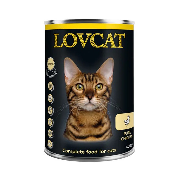 Lovcat Pure Chicken puszka 400g