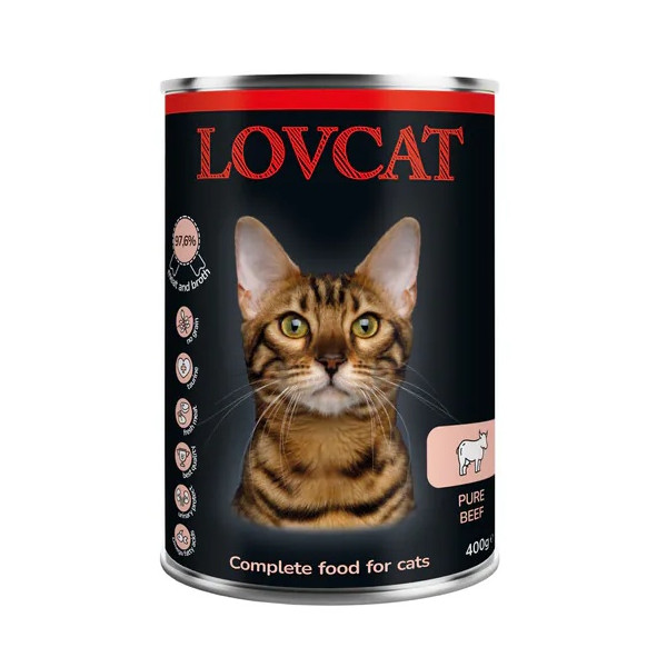 Lovcat Pure Beef puszka 400g