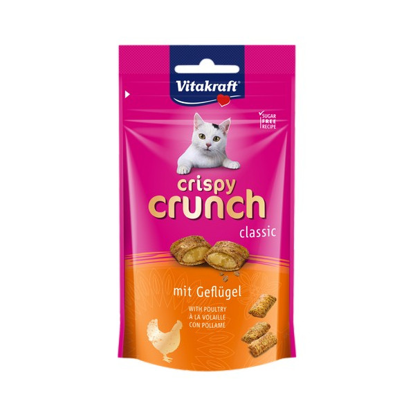 Vitakraft Cat Crispy Crunch drób 60g [2428814]