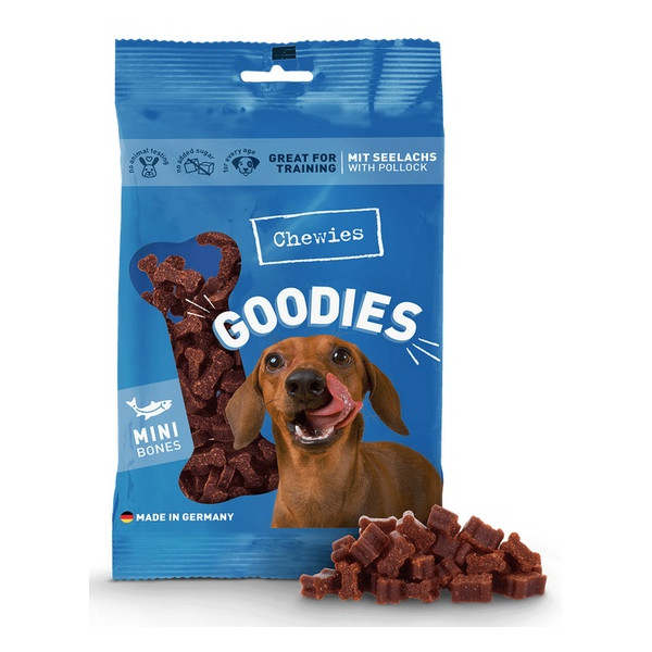 Chewies Goodies (Training) Kosteczki Mini Łosoś 125g