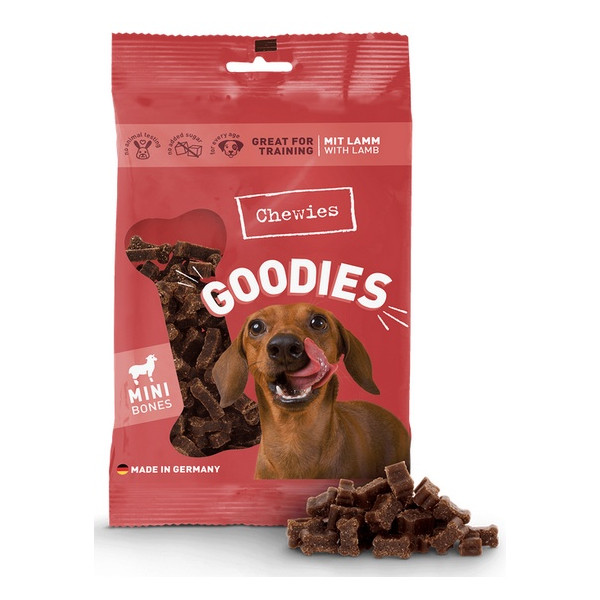 Chewies Goodies (Training) Kosteczki Mini Jagnięcina 125g