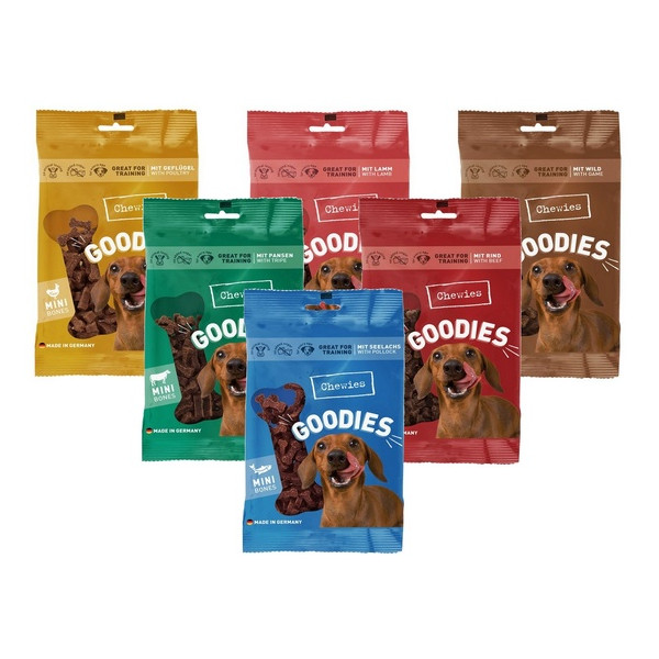 Chewies Goodies (Training) Kosteczki Mini Multipack nr3 6x125g