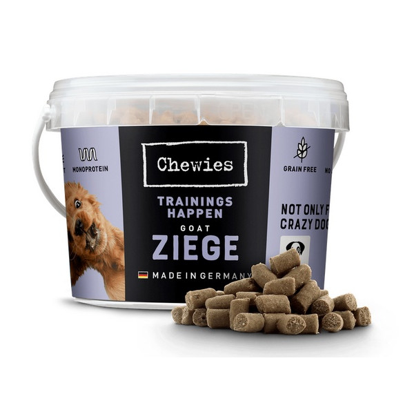 Chewies Trainings-Happen Koza monobiałkowe, bezzbożowe wiaderko 300g