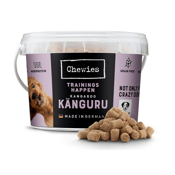 Chewies Trainings-Happen Kangur monobiałkowe, bezzbożowe wiaderko 300g