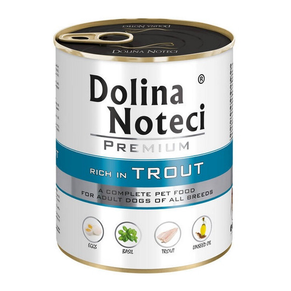 Dolina Noteci Premium Pies Pstrąg puszka 800g