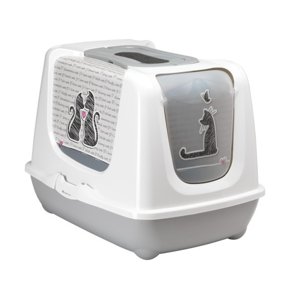 Yarro/Moderna Toaleta z filtrem Trendy - Zakochany kot [Y3446]