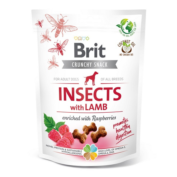 Brit Care Dog Crunchy Cracker Insect & Lamb 200g