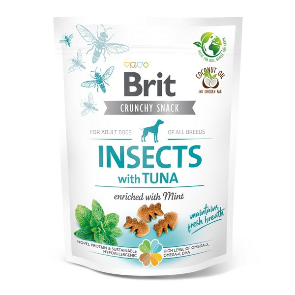 Brit Care Dog Crunchy Cracker Insect & Tuna 200g