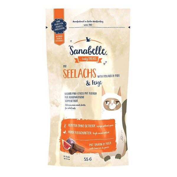 Sanabelle Snack Mintaj & Figi 55g