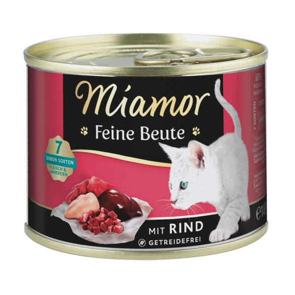 Miamor Feine Beute Rind - wołowina puszka 185g