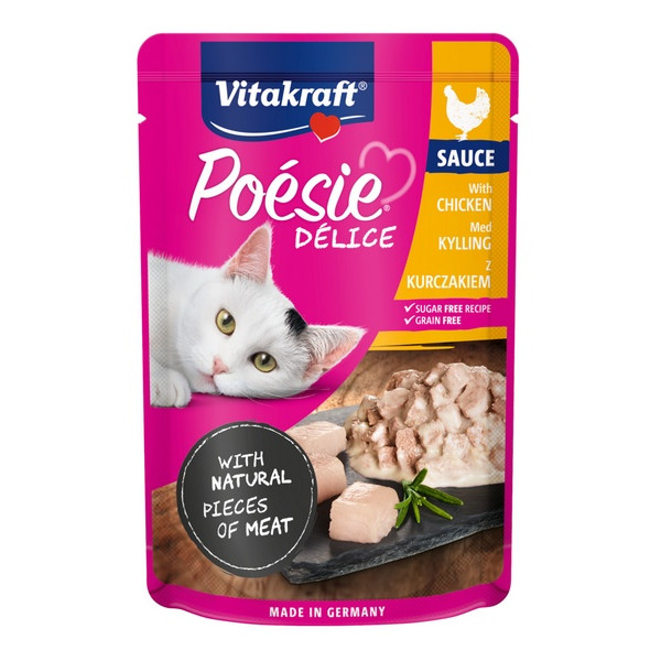 Vitakraft Poesie Deli Sauce kurczak saszetka 85g