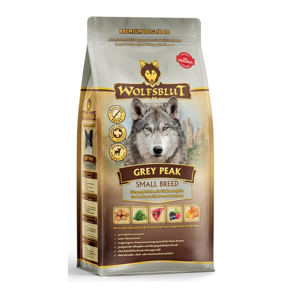 Wolfsblut Dog Grey Peak Small - koza i bataty 500g