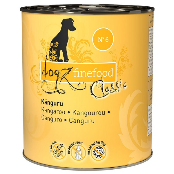 Dogz Finefood Classic N.06 Kangur puszka 800g