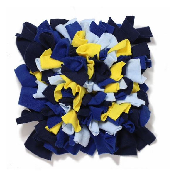 MIMIKO Pets Mata węchowa M - żółty, granatowy, chabrowy