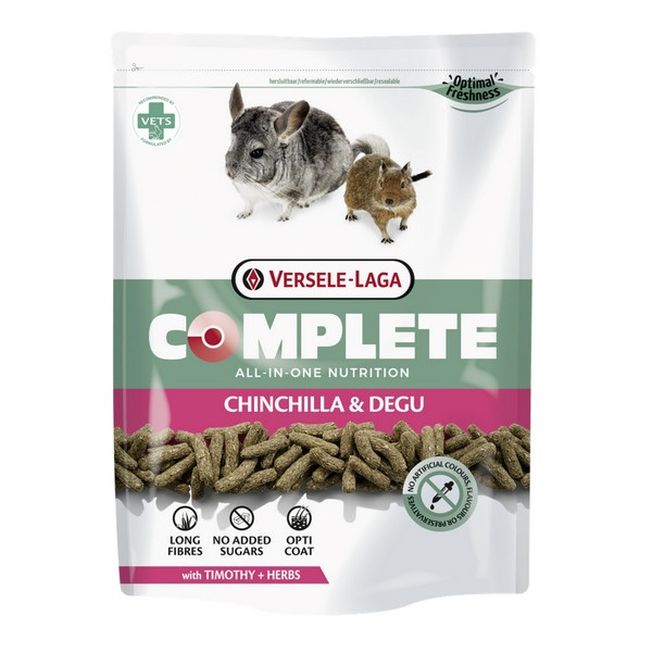 Versele-Laga Chinchilla & Degu Complete pokarm dla szynszyli i koszatniczki  500g