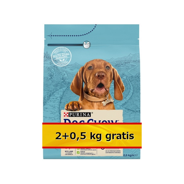 Purina Dog Chow Puppy Jagnięcina 2,5kg (2+0,5kg)